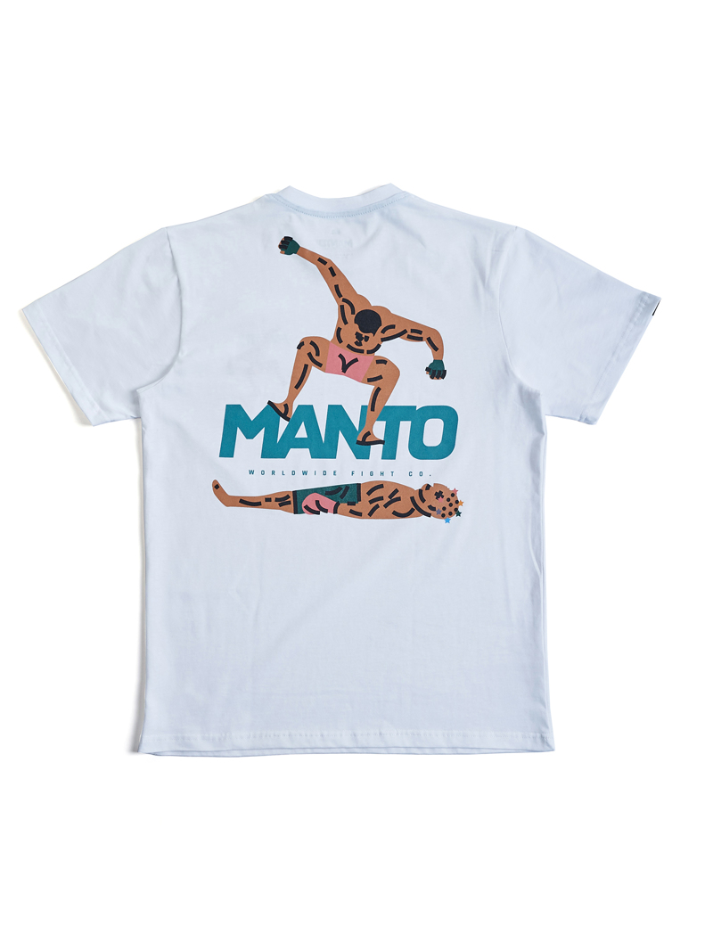 MANTO stomp t-shirt-white